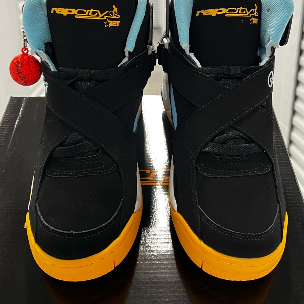 EWING ROGUE X BET RAP CITY COLLABORATION SNEAKERS RARE COLORWAY MENS PATRICK NBA - Picture 15 of 16